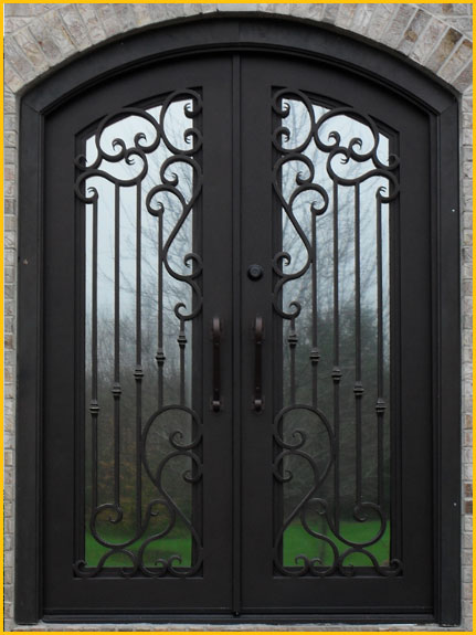 Beautiful Wrought Iron Entry Door - San Mateo, CA