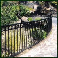 Wrought Iron Fence San Mateo