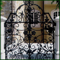 Wrought Iron Gate San Mateo